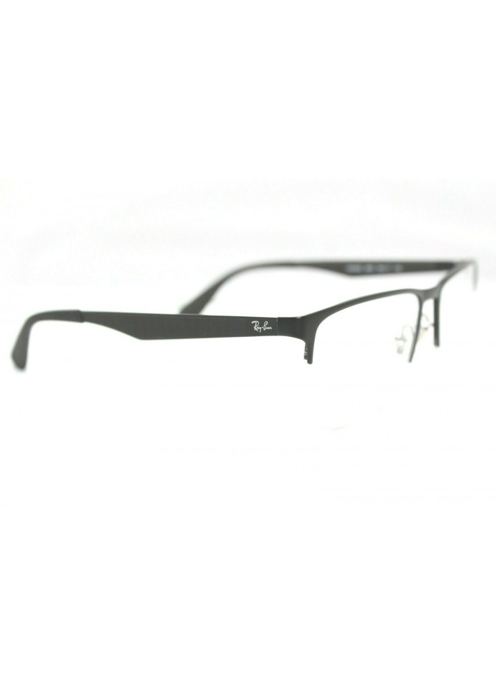 Ray-Ban RX6335 2503 Rectangular Eyeglasses - Black